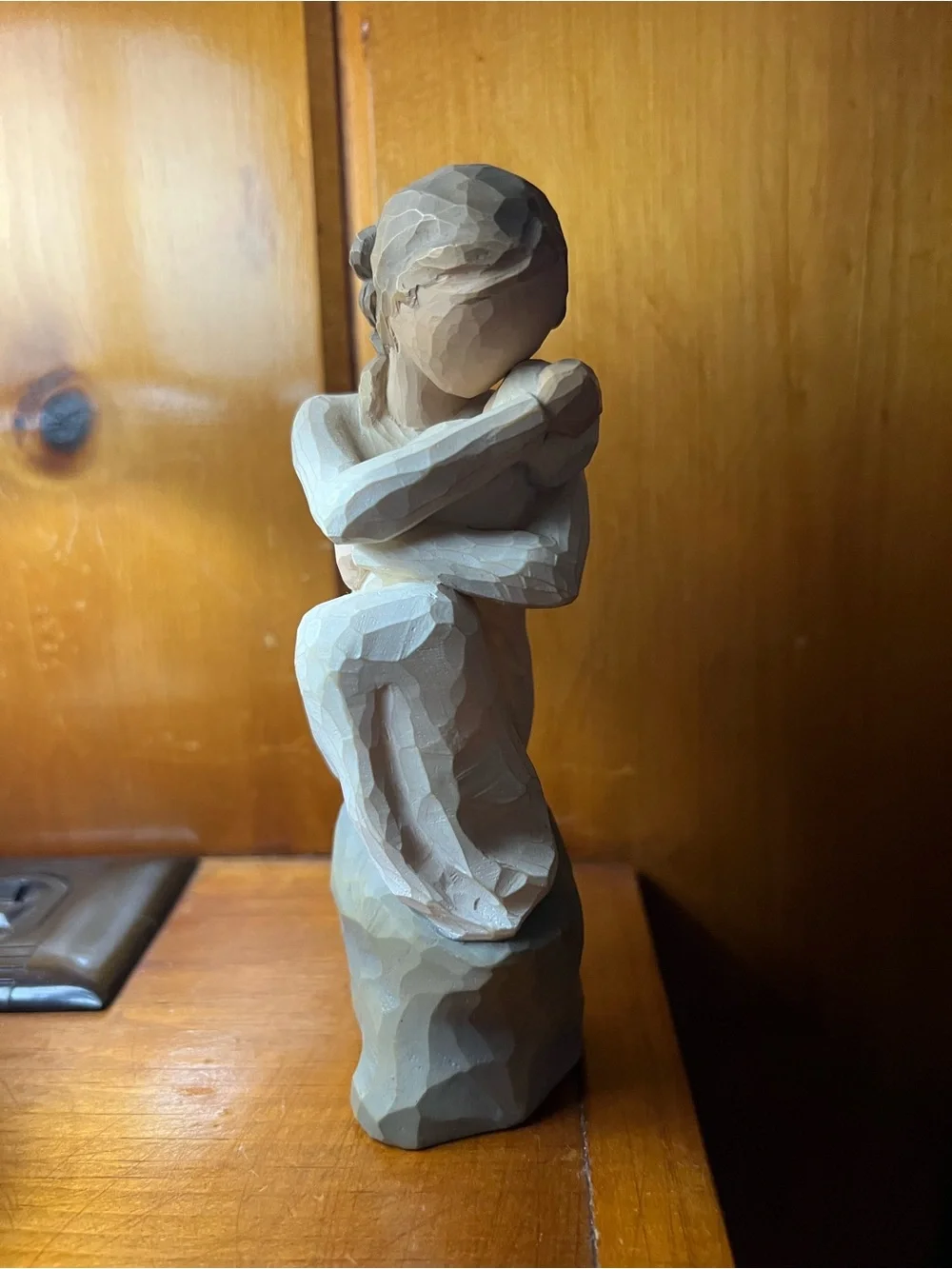 Willow Tree “Guardian” mother holding child figurine signed Lordi 2008